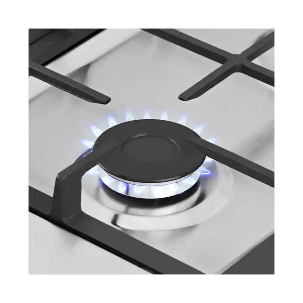 Plantilla de Gas Empotrable 24’’ Acero 4 Quemadores Midea (MTGB24R3402GS) - Plantillas