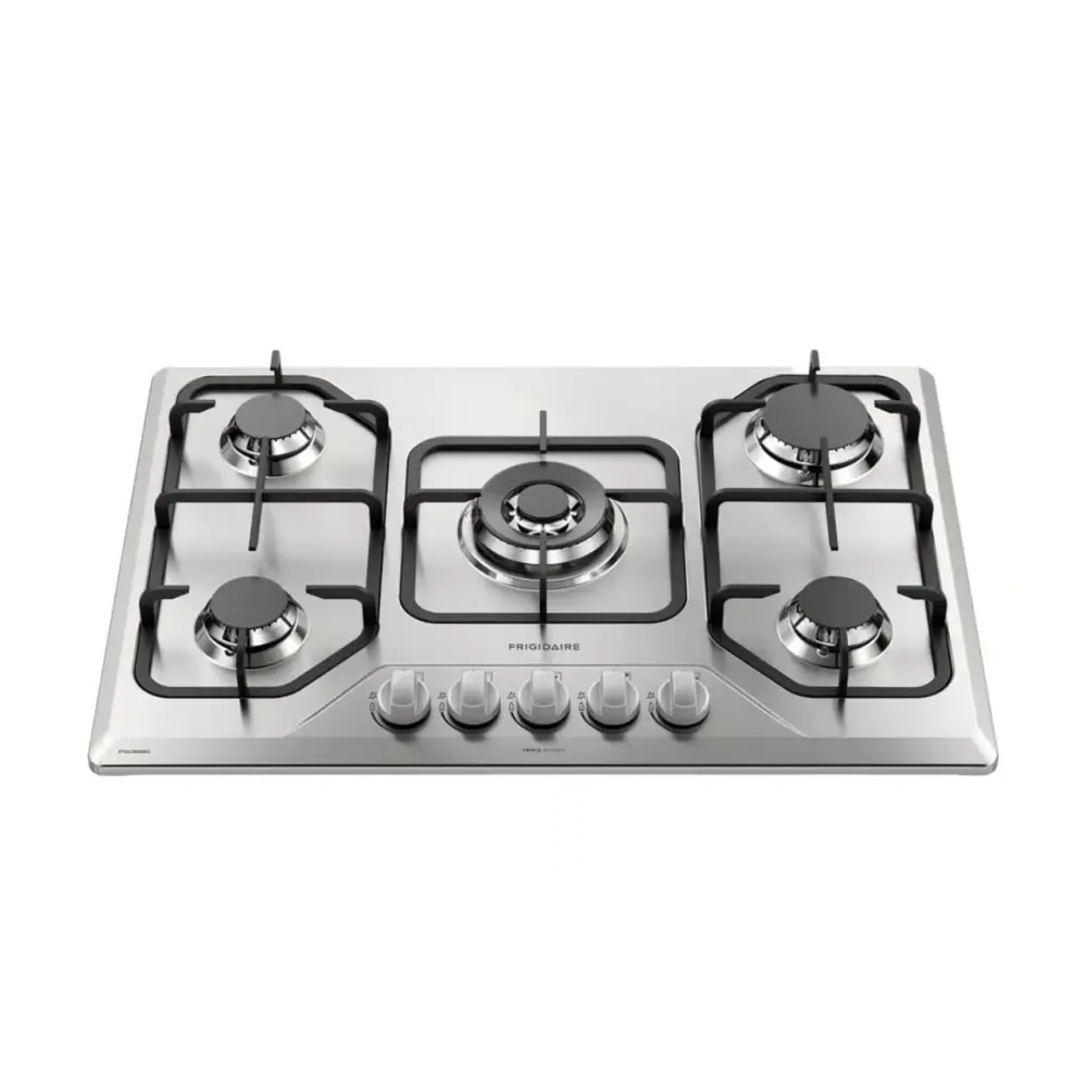 Plantilla de Gas Empotrable 30’’ con 5 Quemadores Acero Inoxidable Frigidaire (FTGC3050XS) - Plantillas