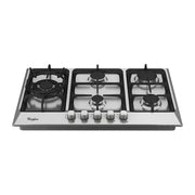 Plantilla de Gas Empotrable 30'' 5 Quemadores Whirlpool (WP3040S) yapcr.com Costa Rica