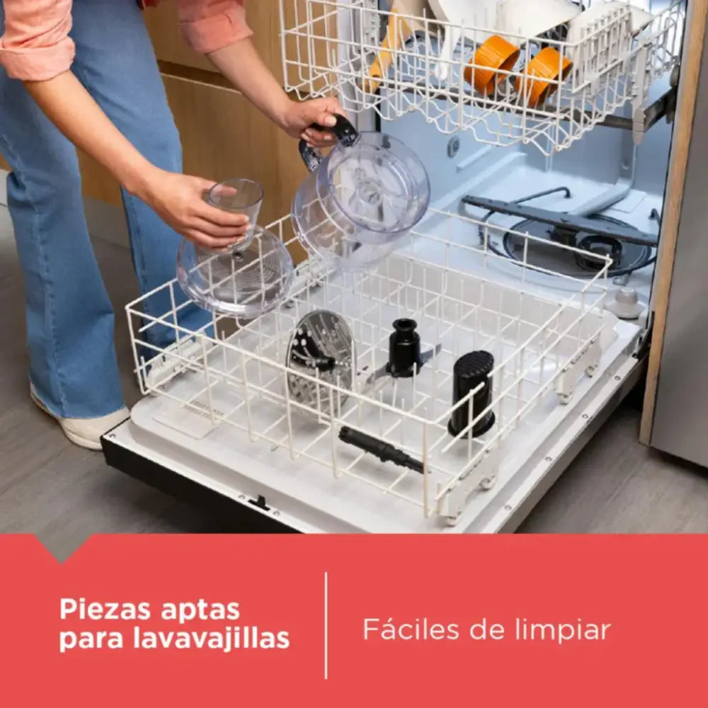 Procesador de Alimentos 8 Tazas Black + Decker Negro (FP4342 0BDLA) Procesadores