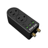 Protector de Voltaje Forza 1400J/1800W 2 Salidas Coaxial-120V Negro (FVP-0200C) - Protectores