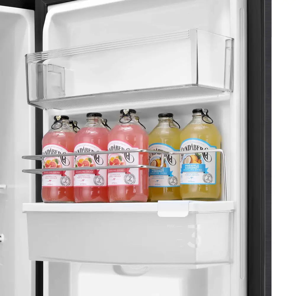 Refrigeradora Side by 20 Pies con Wi Fi Midea Inverter Quattro Jazz Black (MDRS710FGM28W) Refrigeradoras