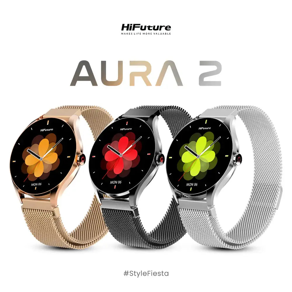 Reloj Inteligente HiFuture Aura 2 Negro - Relojes Inteligentes