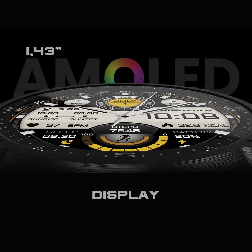 Reloj Inteligente HiFuture MIX 3 con Syntra AI Negro - Relojes Inteligentes