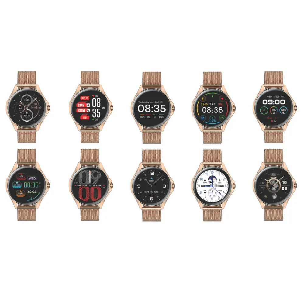 Reloj Inteligente Kodak Oro Rosa (SW7211) - Relojes Inteligentes