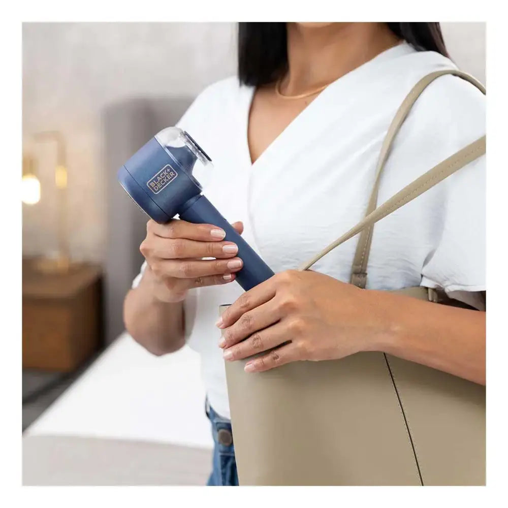 Removedor de Pelusa Recargable Black + Decker Azul (FS1200LA) - Planchas para Ropa
