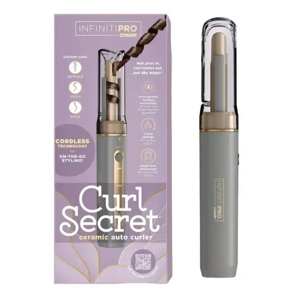 Rizador de Cabello Inalámbrico Mini Conair Curl Secret InfinitiPRO (CR520UAL) - Rizadores
