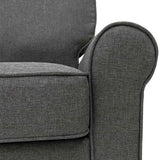 Sofá Cama Doble Lino Gris Tokoa (SA-4301) yapcr.com Costa Rica