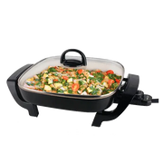 Sartén Eléctrico 12’’ Negro 1200W Premium (PES1209) - Sartenes Eléctricos