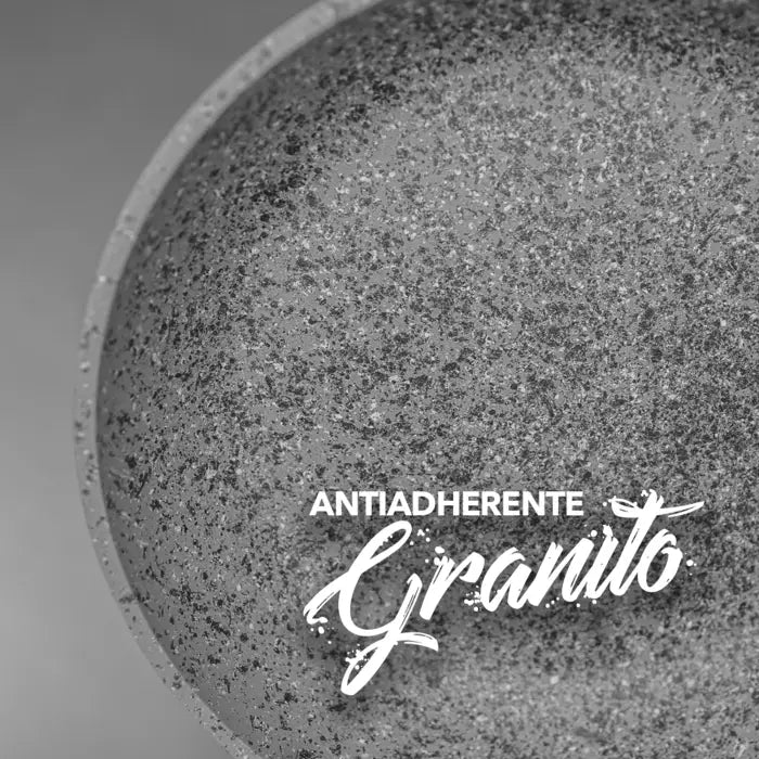 Sartén Granito Gris 20 cm Monix (704420)