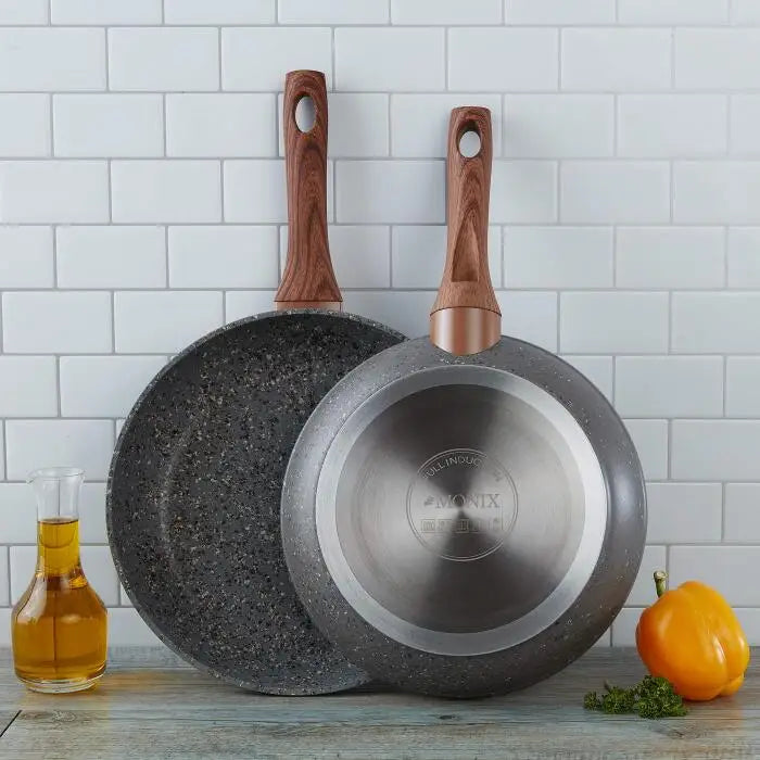 Sartén Granito Gris 26 cm Monix (704426)