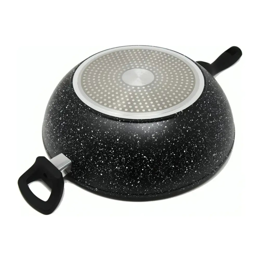 Sartén Wok Acabado Mármol 32 cm Westinghouse Negro (WCCW0009032MBB)