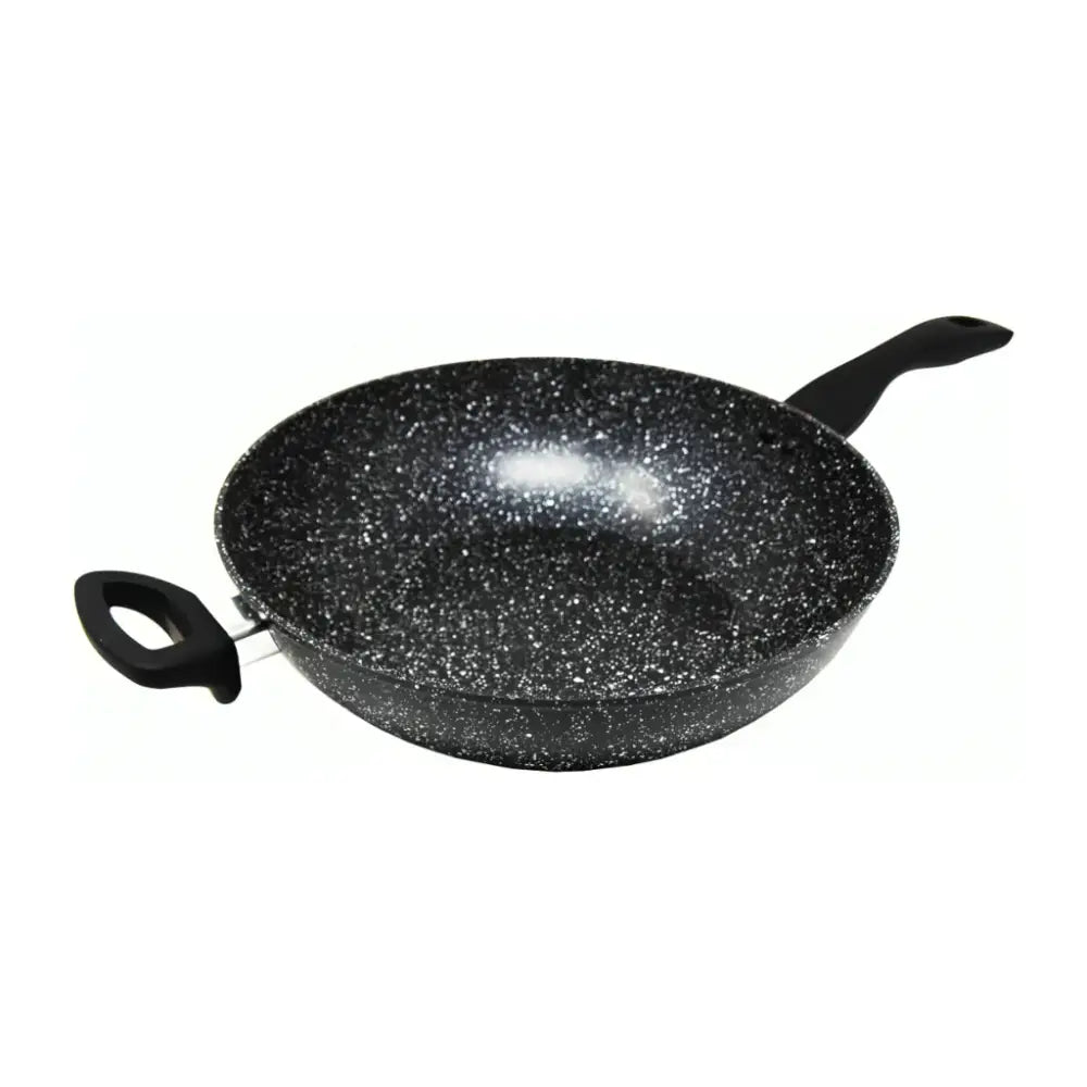 Sartén Wok Acabado Mármol 32 cm Westinghouse Negro (WCCW0009032MBB)