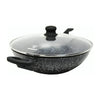 Sartén Wok Acabado Mármol 32 cm Westinghouse Negro (WCCW0009032MBB)