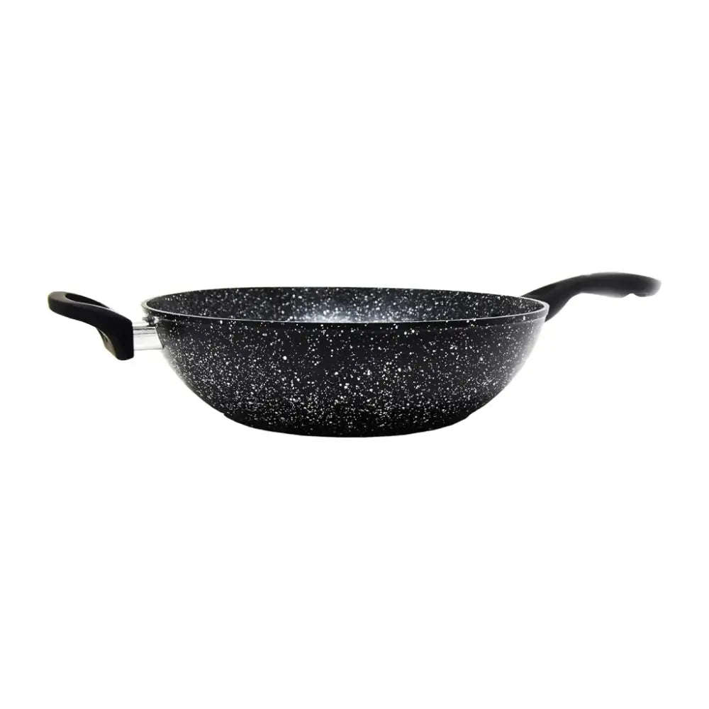Sartén Wok Acabado Mármol 32 cm Westinghouse Negro (WCCW0009032MBB)