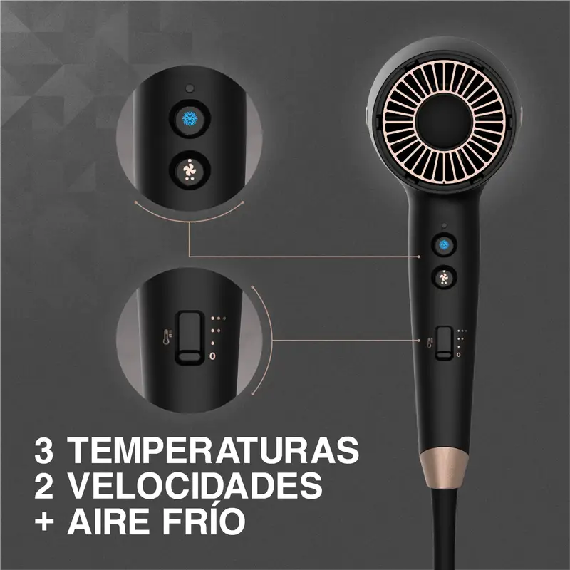 Secadora de Cabello Remington ONE con Iones y Cerámica (D31A‑110F) - Secadoras