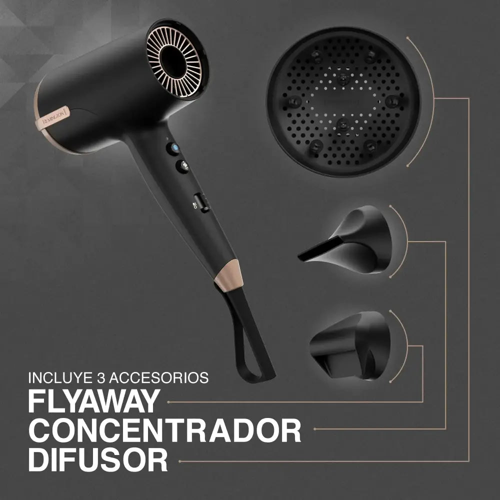 Secadora de Cabello Remington ONE con Iones y Cerámica (D31A‑110F) - Secadoras