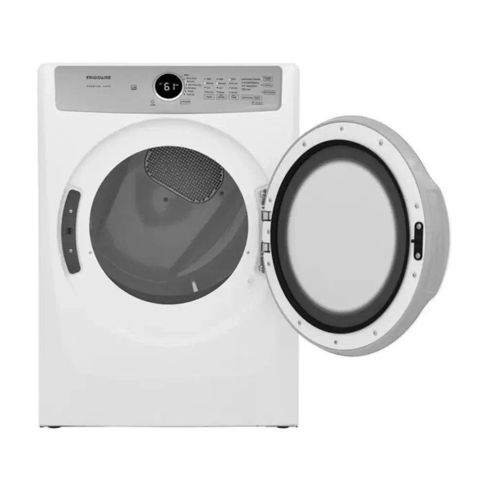 Secadora Carga Frontal Eléctrica Premium Care Blanca 21 Kg Frigidaire (FDEX22E4EW) Secadoras de Ropa