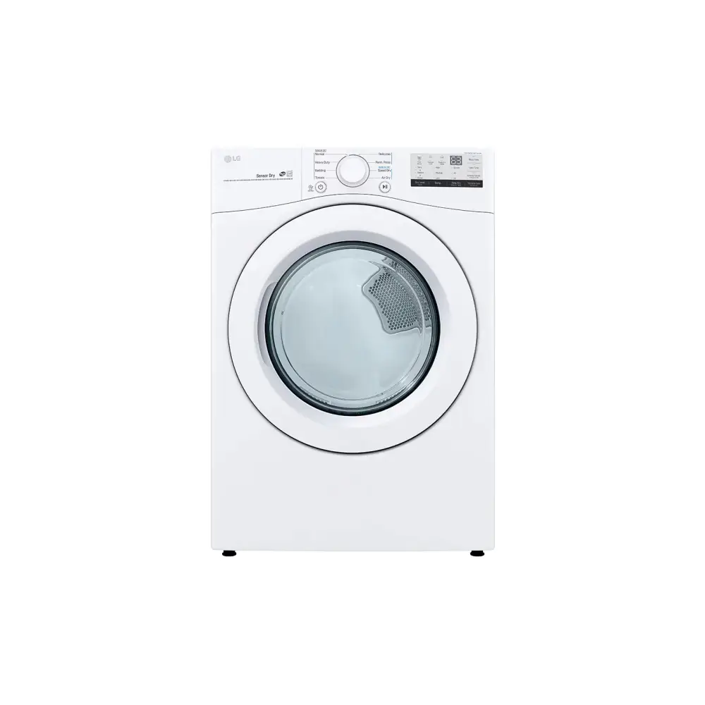 Secadora de Ropa Eléctrica LG 20 kg Carga Frontal Blanca (DF20WV2EW) - Secadoras