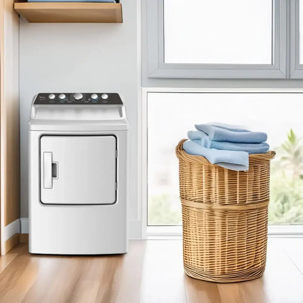 Secadora de Ropa Eléctrica Midea 19 kg Carga Frontal Blanca (MD500E67/W-CA) - Secadoras