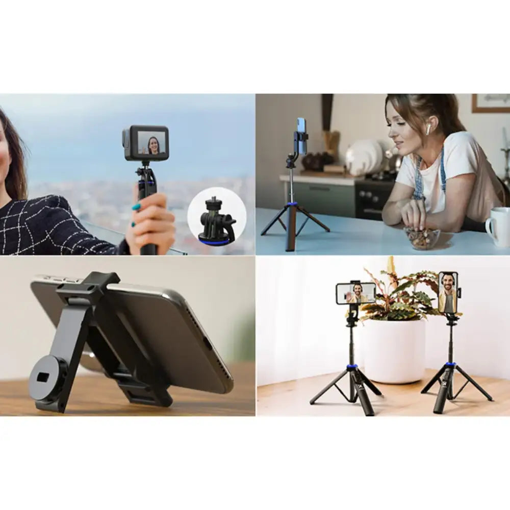 Selfie Stick con Trípode y Control Remoto SnapFlex Xtech (XSS-211) - Sticks