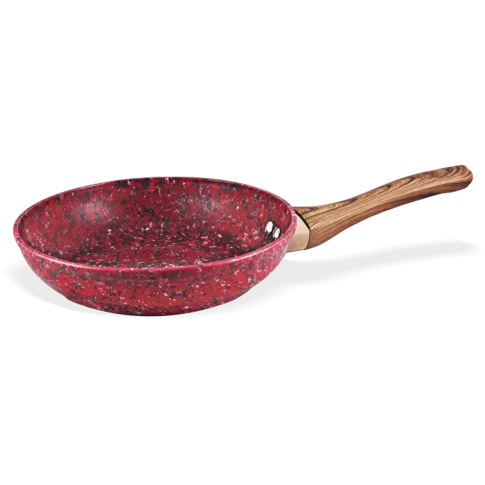 Set de 3 Sartenes Granito Rojo Monix (704030)