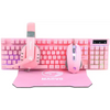 Set 4 en 1 Línea Scorpion Rosado Marvo (CM370PK-SP) - Teclado