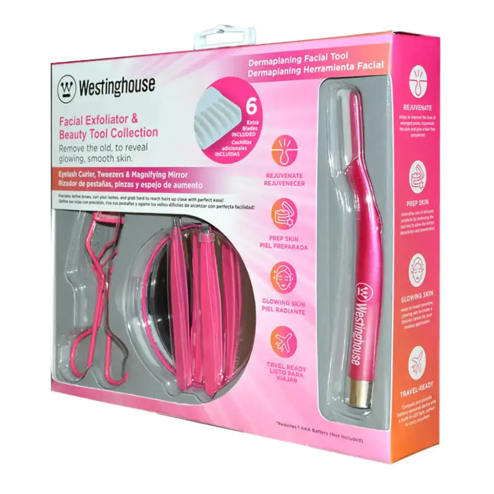 Set de Belleza Facial y Dermaplaning Westinghouse WH1173 - Rasuradoras