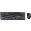 Set Inalámbrico Teclado + Mouse Silenciosos Trust Ody Negro (23944)