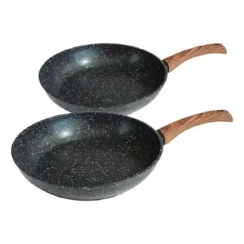 Set de Sartenes 2 Piezas 24 cm y 26 Acabado Mármol Westinghouse (WCCS008502EMBB)