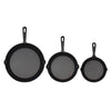 Set de Sartenes Hierro Fundido 3 Piezas Jim Beam (JB0195) Sartén