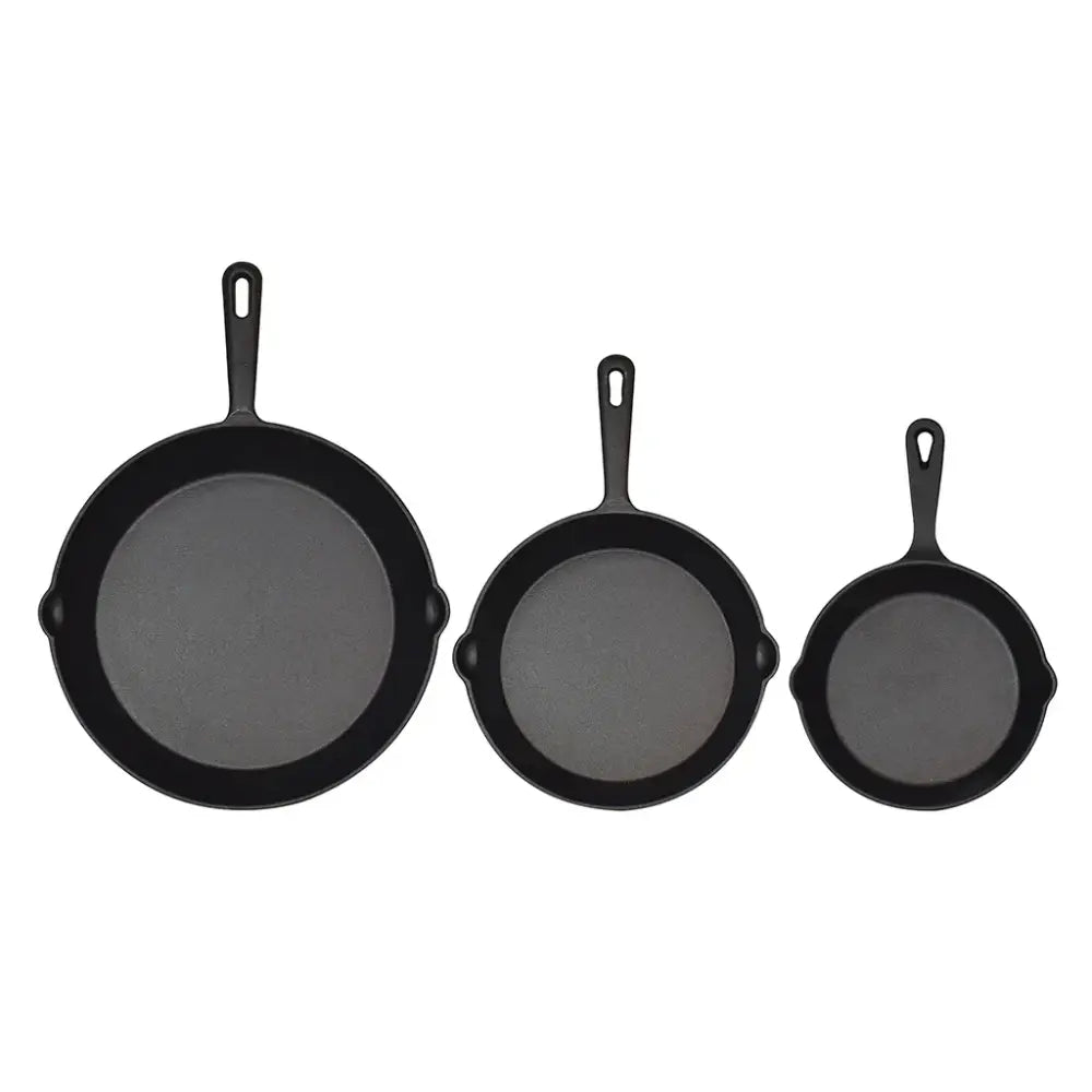 Set de Sartenes Hierro Fundido 3 Piezas Jim Beam (JB0195) Sartén