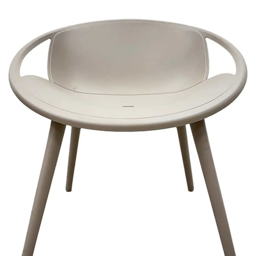 Silla Butaca Plástica Color Taupe Tokoa (EX‑7178) - Sillas