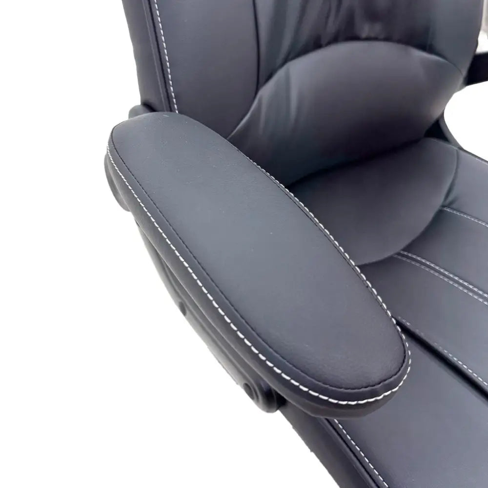 Silla de Escritorio Ejecutiva Vinilo Negro Tokoa (OS-2191) - Sillas