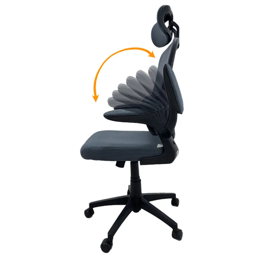 Silla de Escritorio Ergonómica Ejecutiva Gris Tokoa (OS-2193) - Sillas