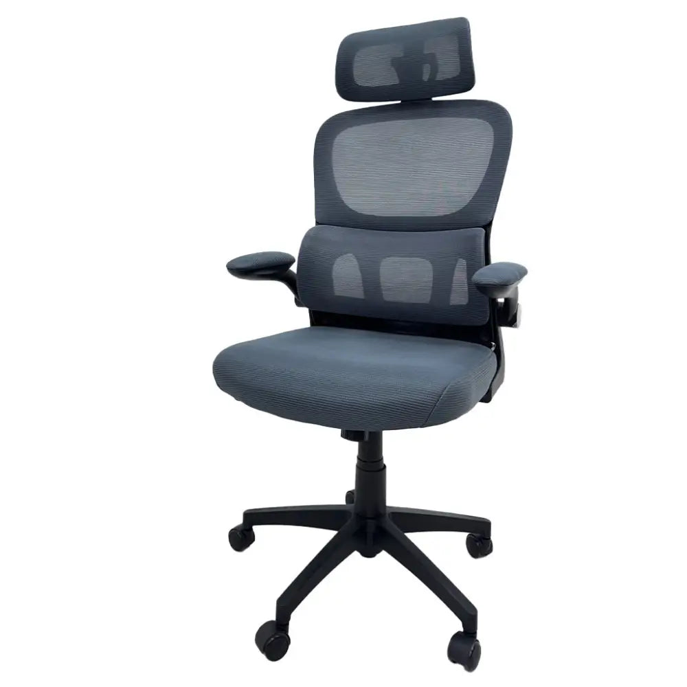 Silla de Escritorio Ergonómica Ejecutiva Gris Tokoa (OS-2193) - Sillas