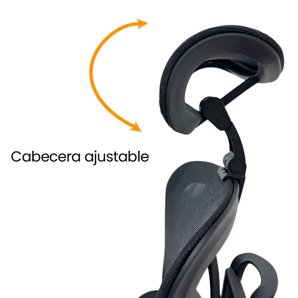 Silla de Escritorio Ergonómica Ejecutiva Negra Tokoa (OS-2197) - Sillas