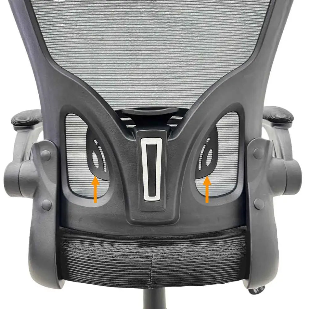 Silla de Escritorio Ergonómica Semi Ejecutiva Negra Tokoa (OS-2194) - Sillas