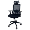Silla de Escritorio Ergonómica Semi Ejecutiva Negra Tokoa (OS-2222) - Sillas
