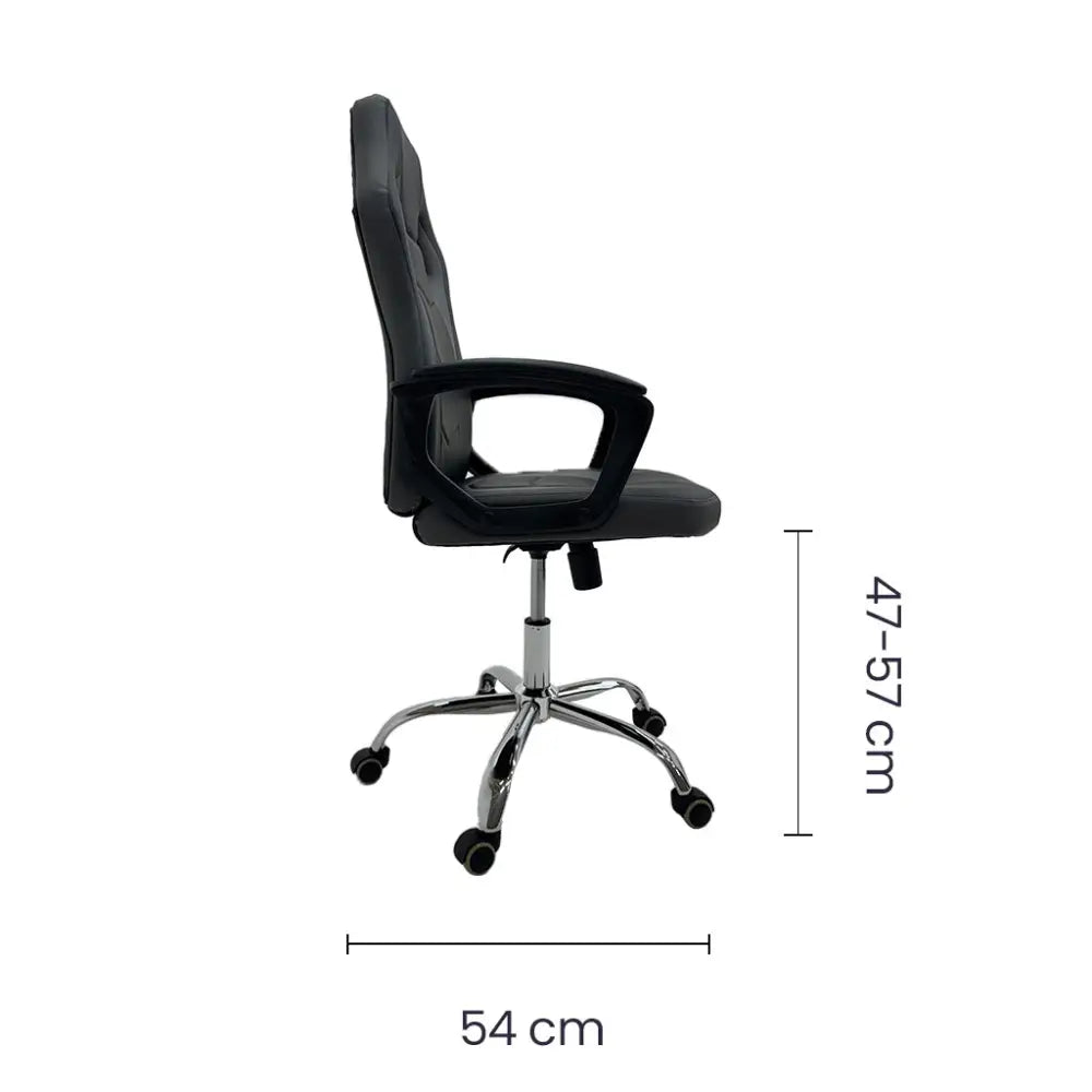 Silla Gamer Negra/Gris Tokoa (OS-2186) - Sillas de Escritorio