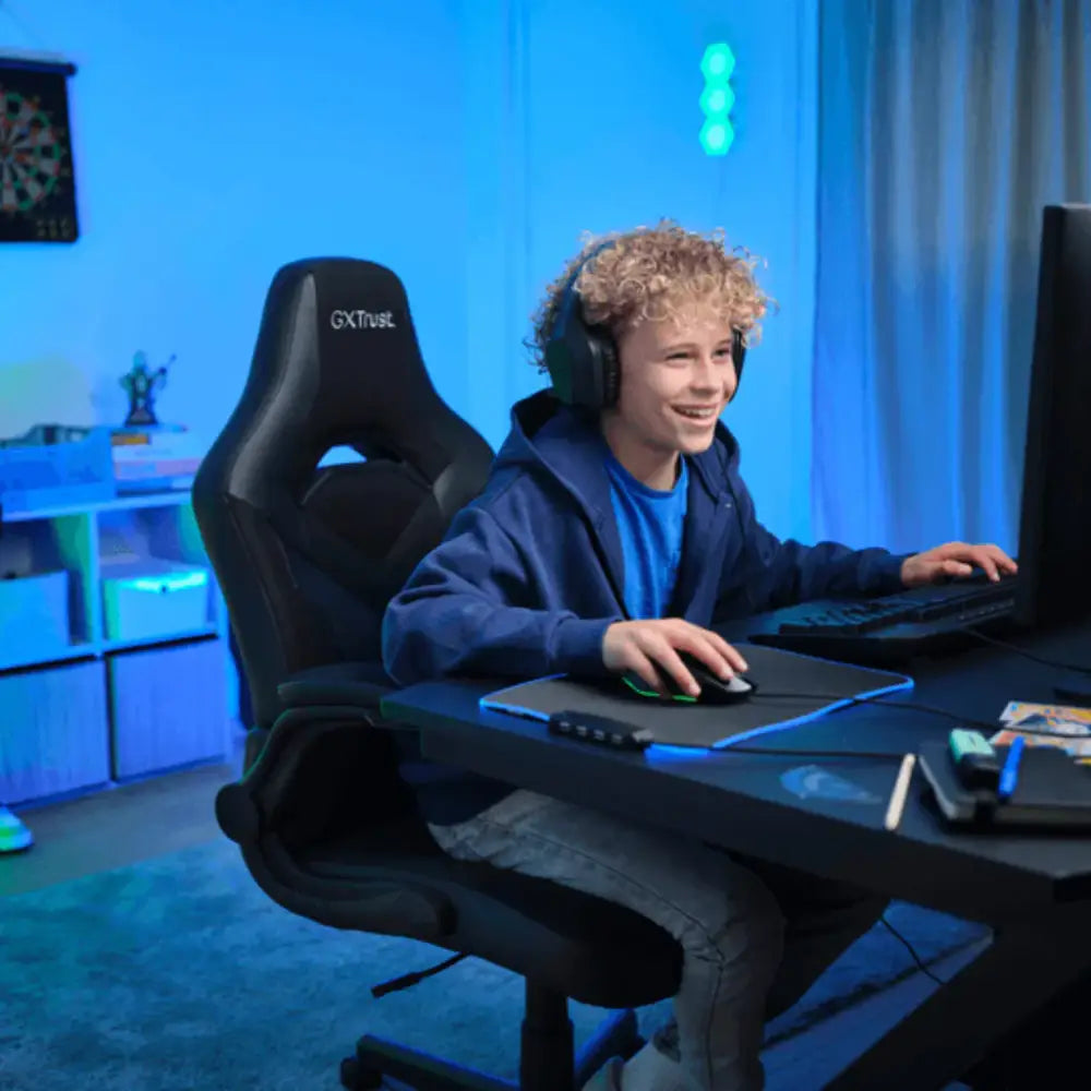 Silla Gaming GXT 703 Riye Negra Trust (25128) - Sillas de Escritorio