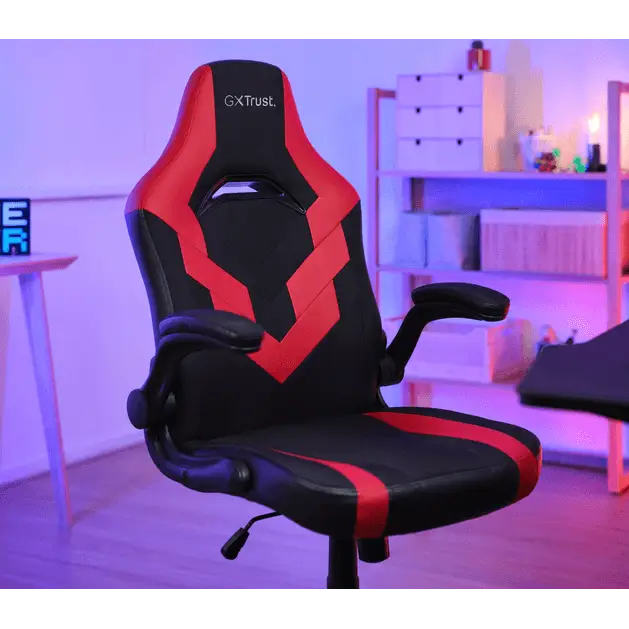 Silla Gaming GXT 703R Riye Roja Trust (24986) - Sillas de Escritorio