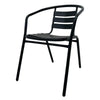 Silla de Metal en Color Negro Tokoa (EX-7164) - Sillas