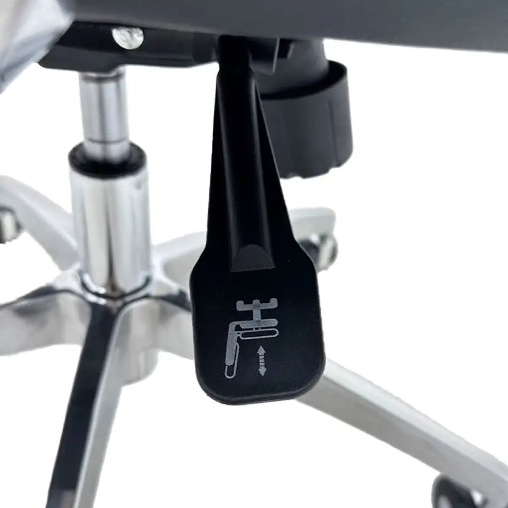Silla de Oficina Ejecutiva en Vinilo Tokoa Negra (OS-2219) - Sillas