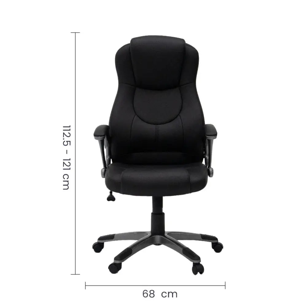 Silla de Oficina Ejecutiva en Vinilo Tokoa (OS-2162) - Sillas