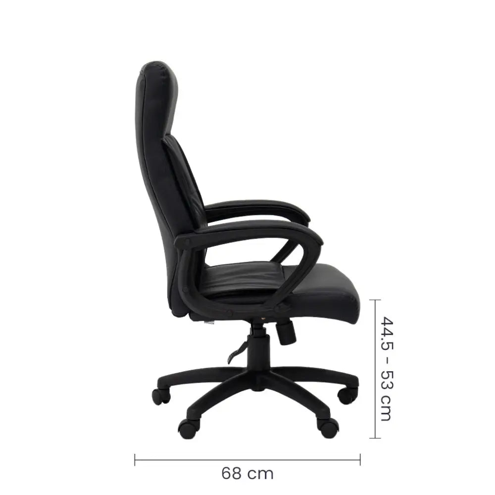 Silla de Oficina Ejecutiva en Vinilo Tokoa (OS-2162) - Sillas