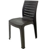 Silla Plástica Café Oscuro ReyPlast (SLX910500) - Sillas