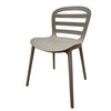 Silla Plástica Color Taupe Tokoa (EX-7173) - Sillas