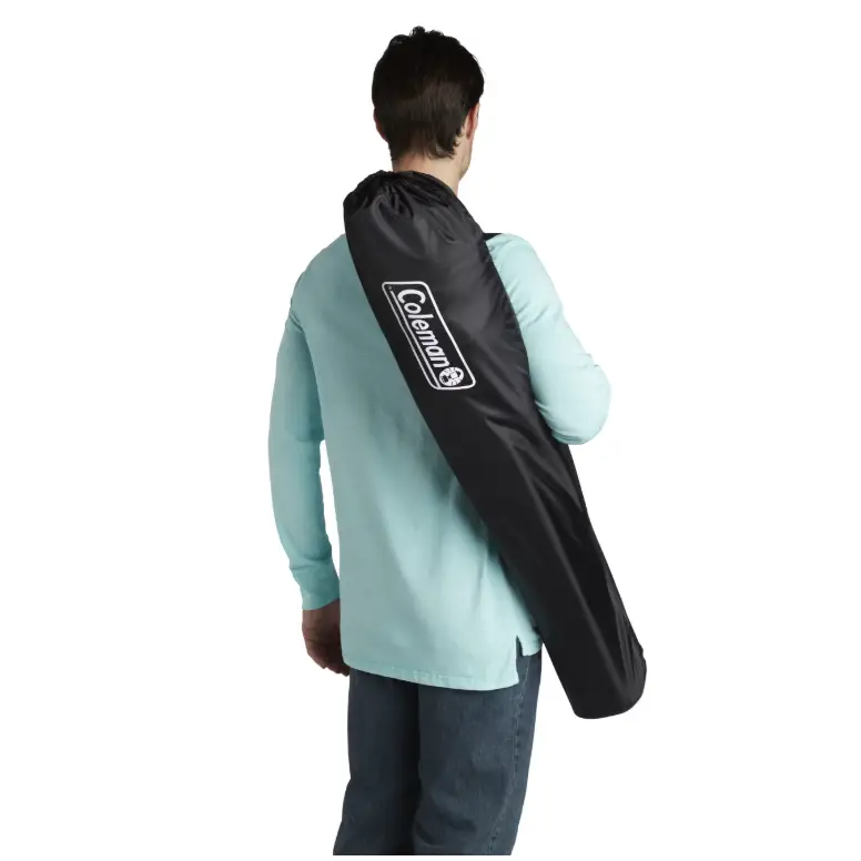 Silla Plegable con Hielera Coleman Quad V2 Negra (2000032007) - Sillas Plegables