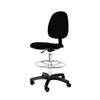 Silla Tipo Cajero en Lino Negro Tokoa (OS-004NE) - Sillas de Oficina